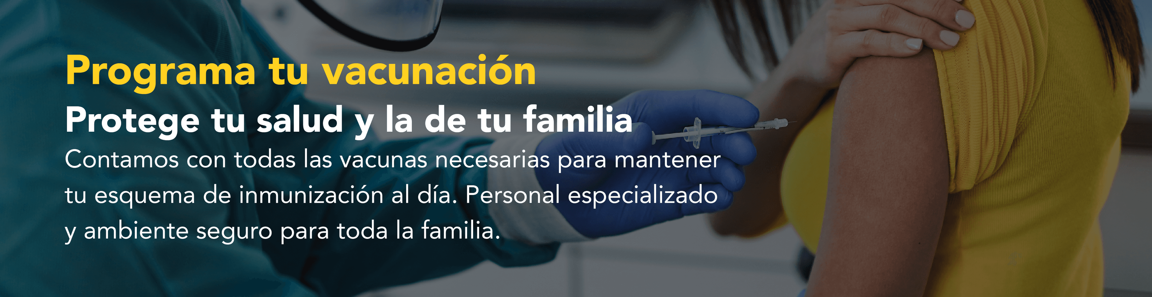 Programa tu vacunación