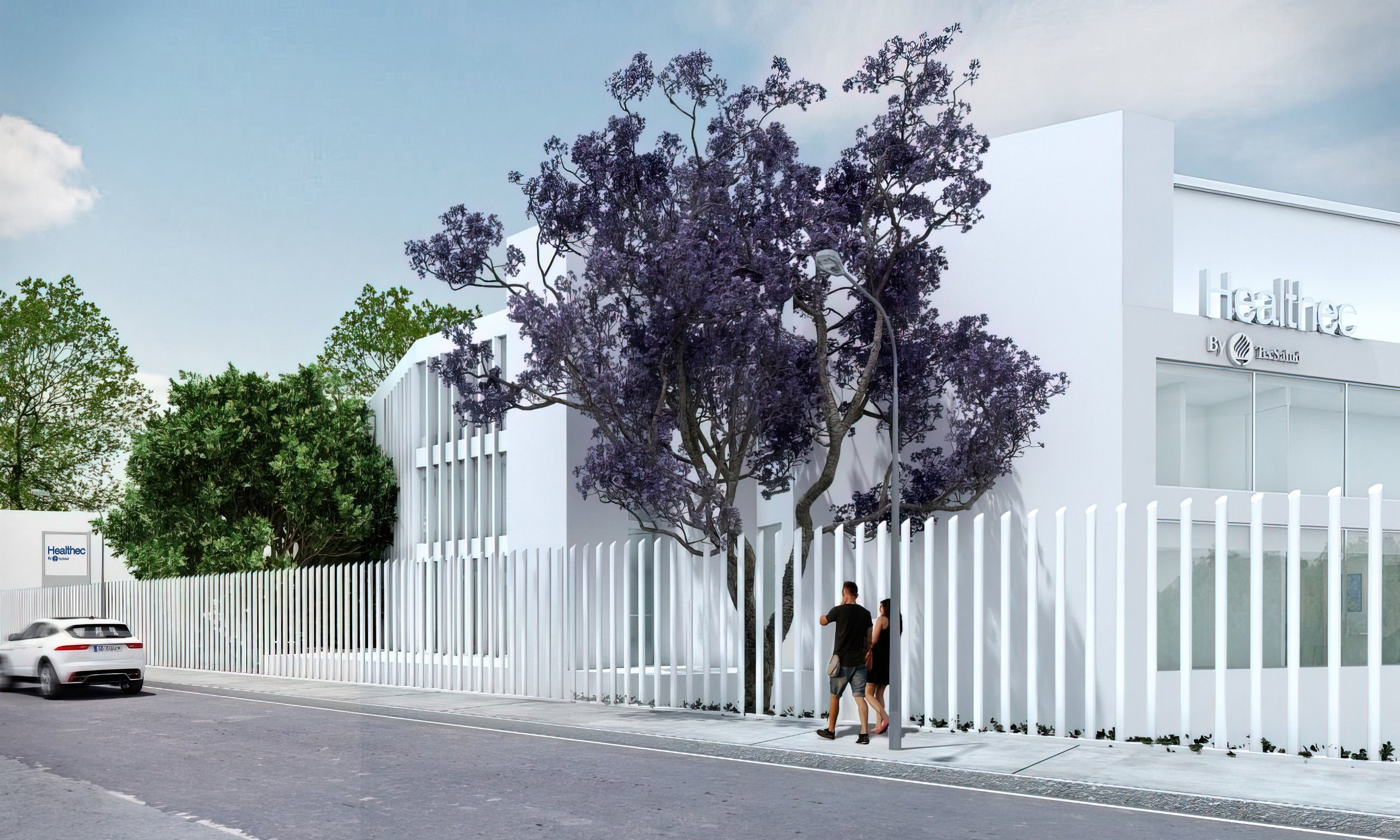Healthec By TecSalud Tlalpan - Renders